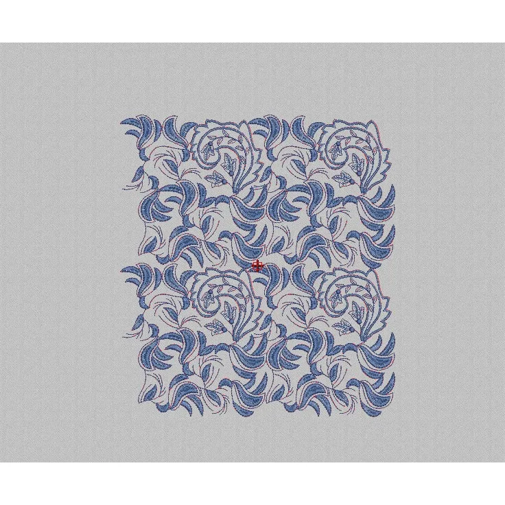 Flower Embroidery Design 852