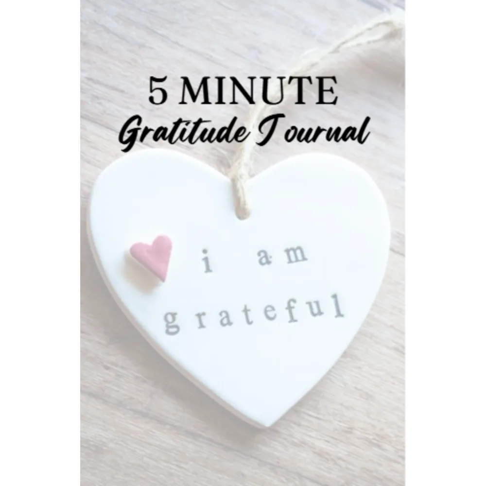 5 Minute Gratitude Journal Bundle