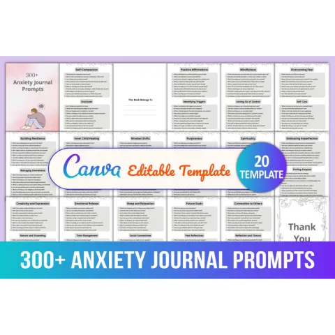 Anxiety Prompts for Mental Health Support