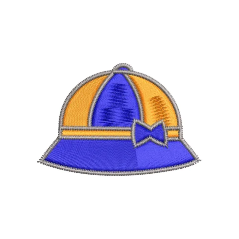 Kid's Hat Embroidery Design