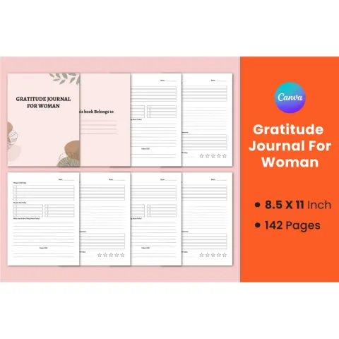 Gratitude Journal for Women