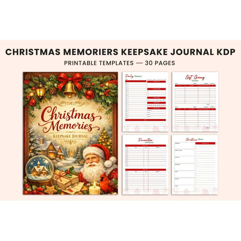 Christmas Memories Keepsake Journal