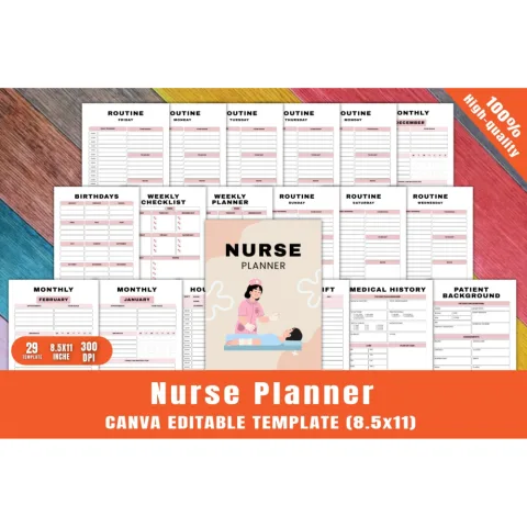 Nurse Planner Template