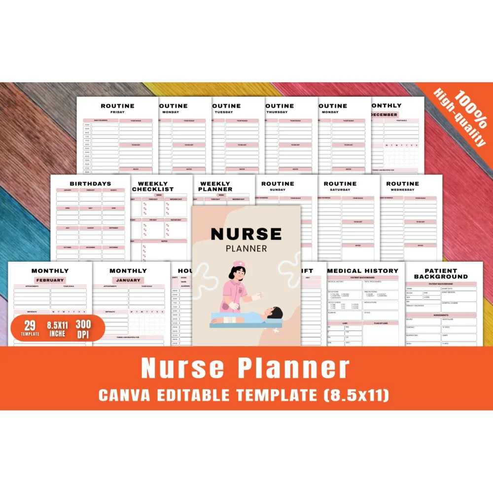 Nurse Planner Template