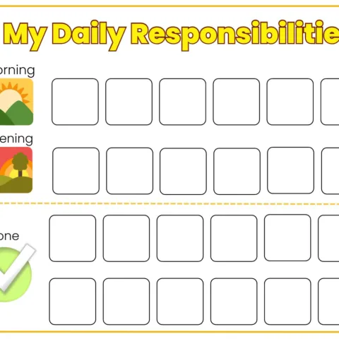 Daily Responsibilities Chart