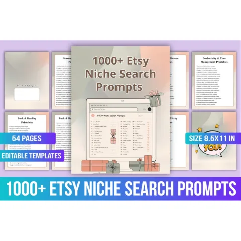 Etsy Niche Search Prompts