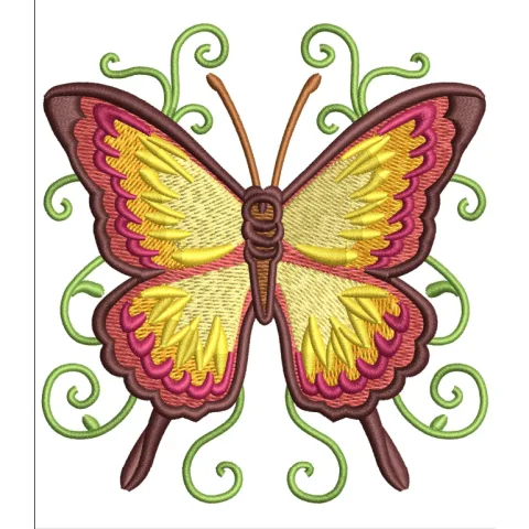 Butterfly Embroidery Design