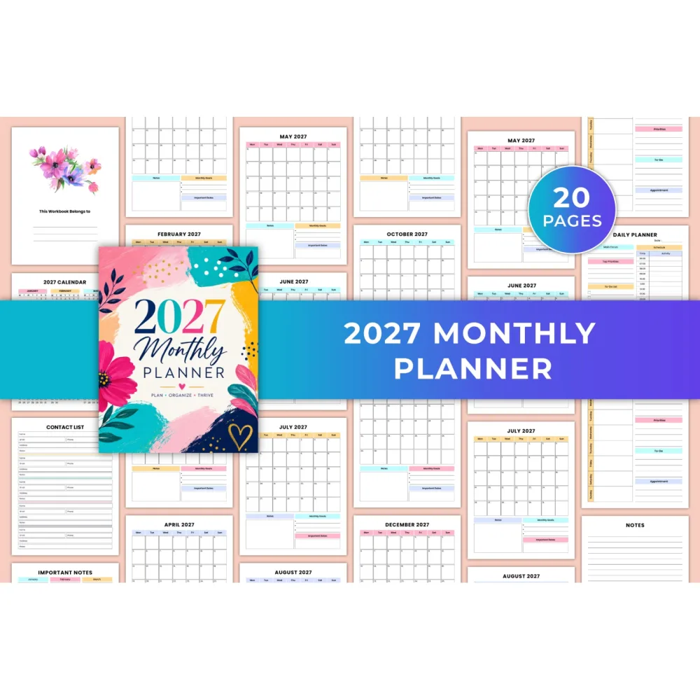 Monthly Planner