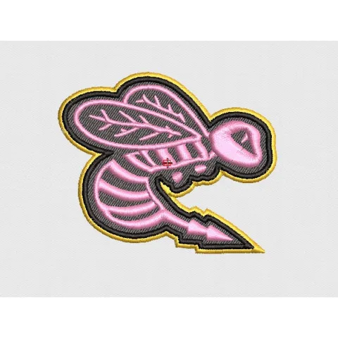 Bee Embroidery Design