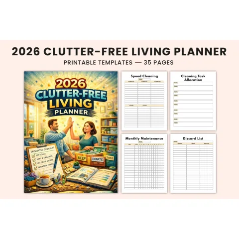 Clutter-Free Living Planner