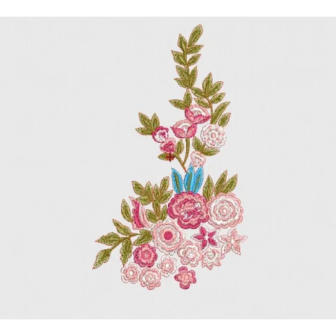 Flower Embroidery Design