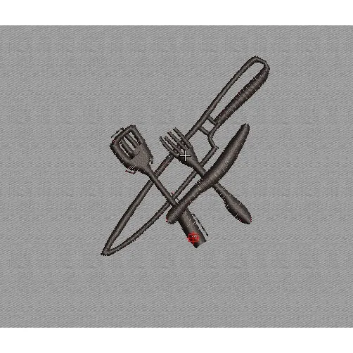 Kitchen Embroidery Design
