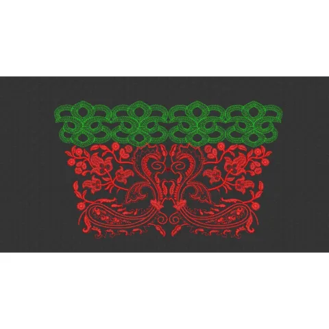 Flower Embroidery Design