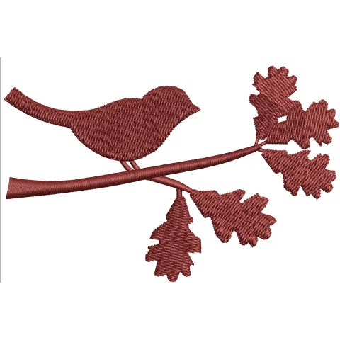 Sparrow Embroidery Design