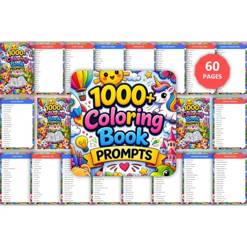 Coloring Prompts Collection