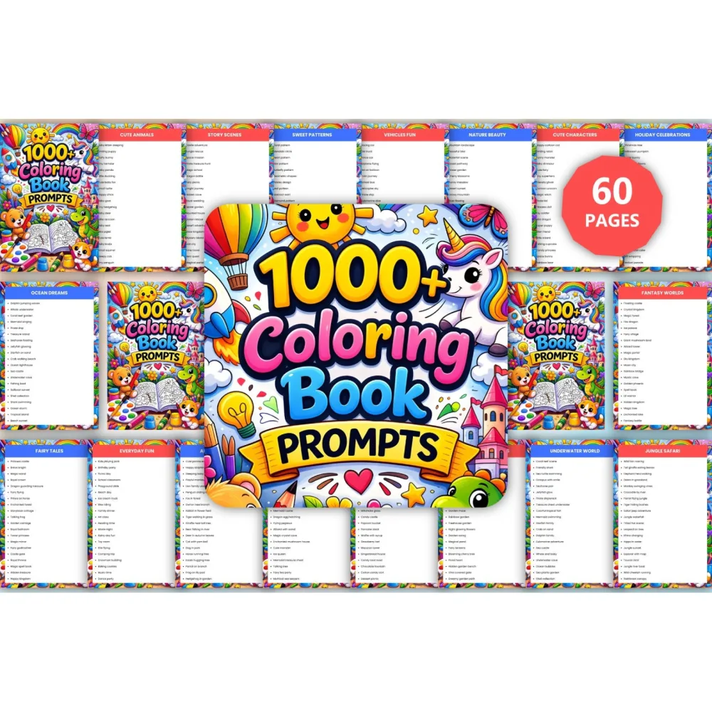 Coloring Prompts Collection