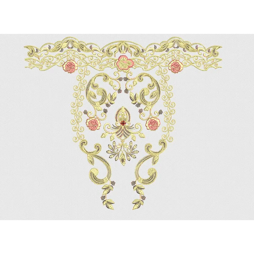 Flower Embroidery Design