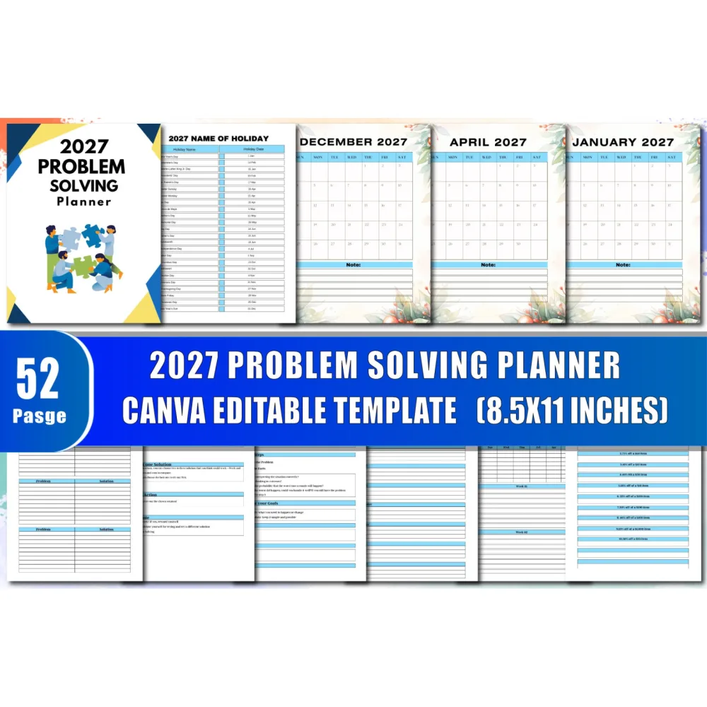 Problem Solving Planner