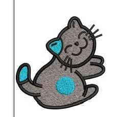 Cat Embroidery Design