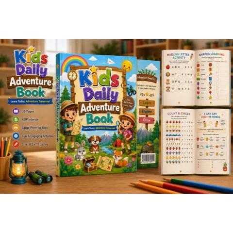 Kids Daily Adventure Book