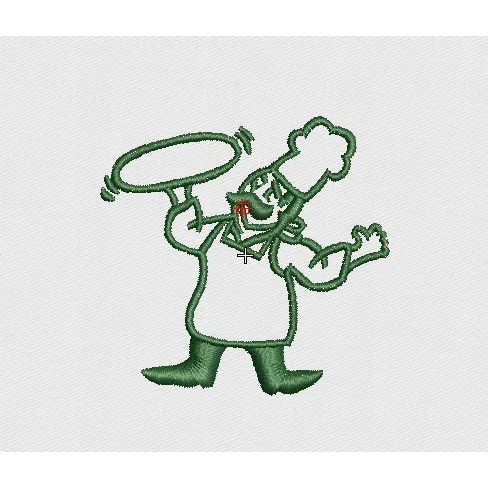 Cook Embroidery Design