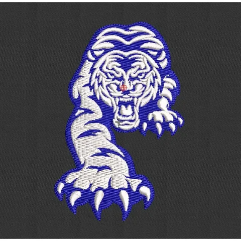 Tiger Embroidery Design