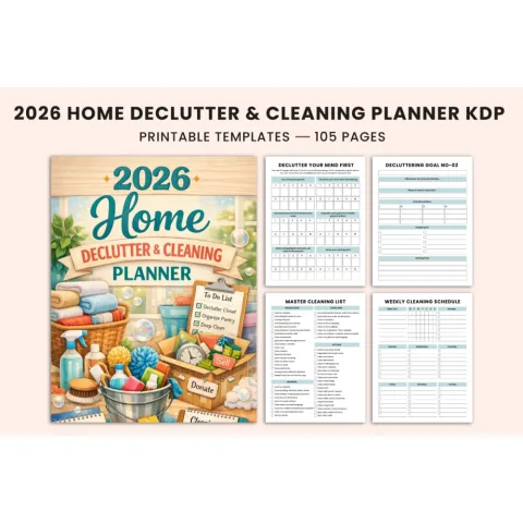 Decluttering Cleaning Planner Guide