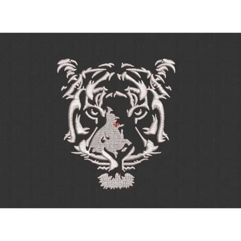 Tiger Embroidery Design