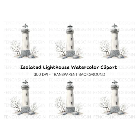 Lighthouse Clipart Bundle