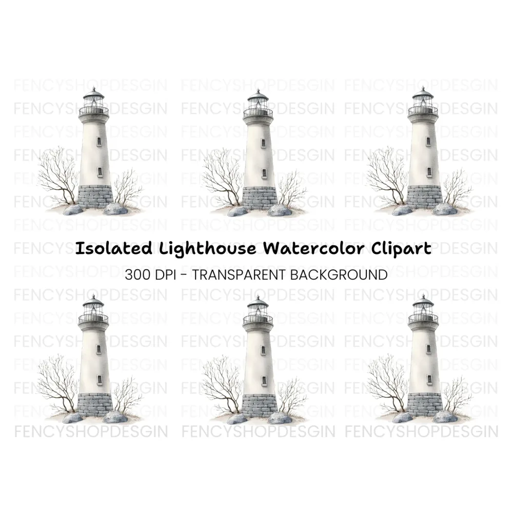 Lighthouse Clipart Bundle
