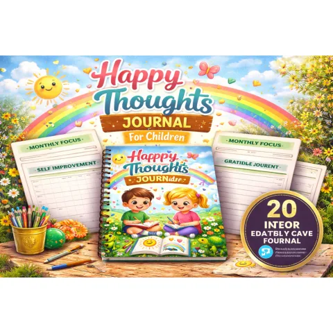 Happy Thoughts for Children Journal