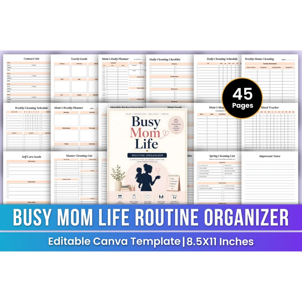 Busy Mom Life Routine
