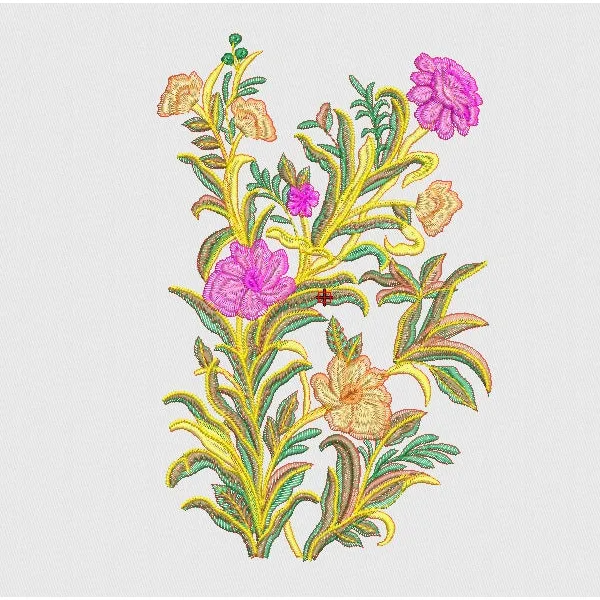 Flower Embroidery Design