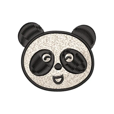 Panda Embroidery Design