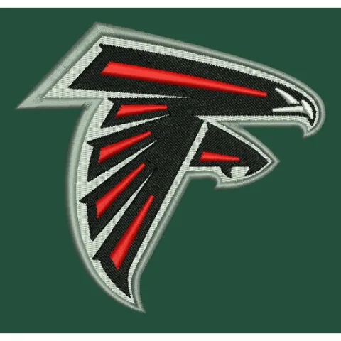 Stylized Eagle Embroidery Design
