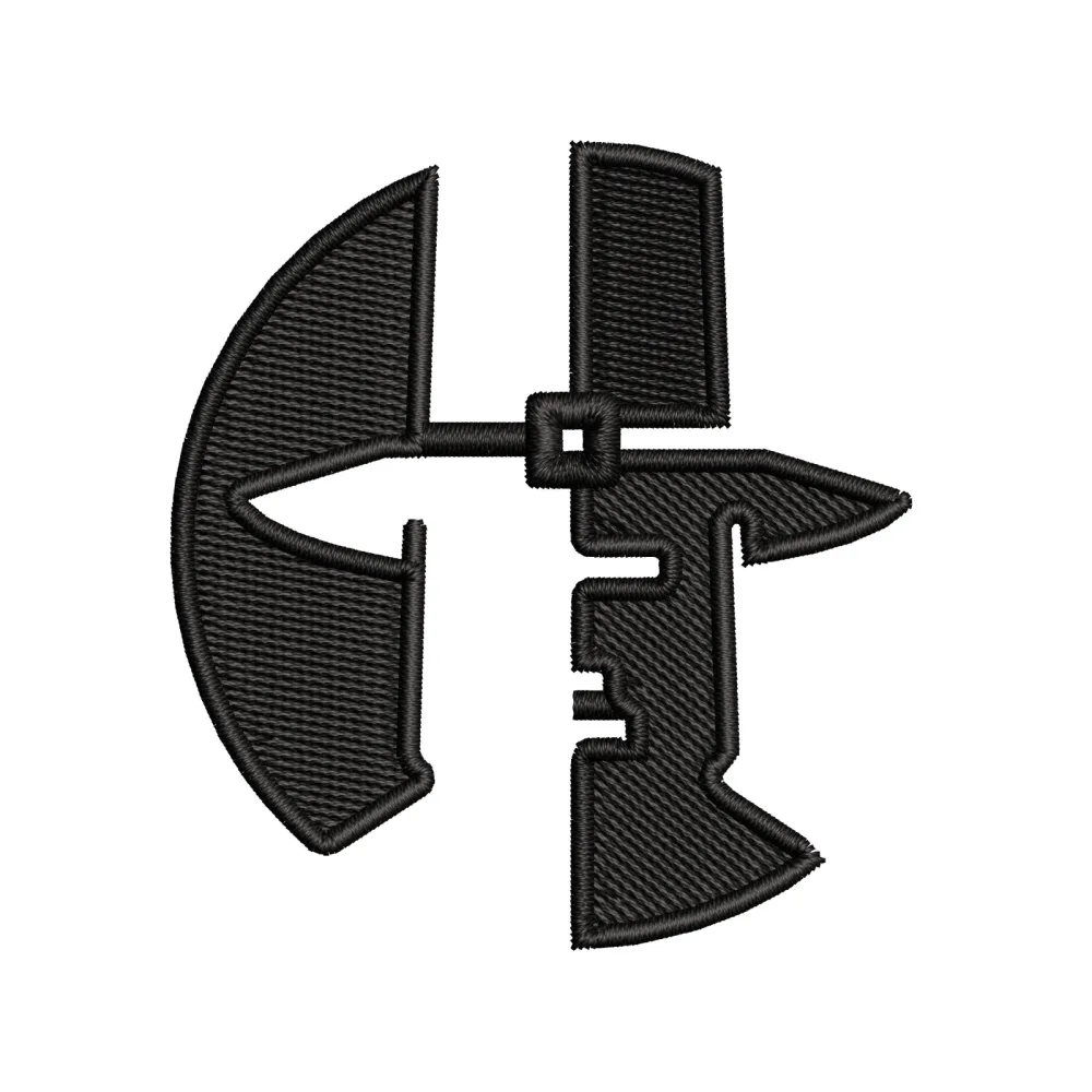 Hunter Man Embroidery Design