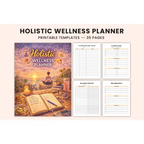 Holistic Wellness Planner