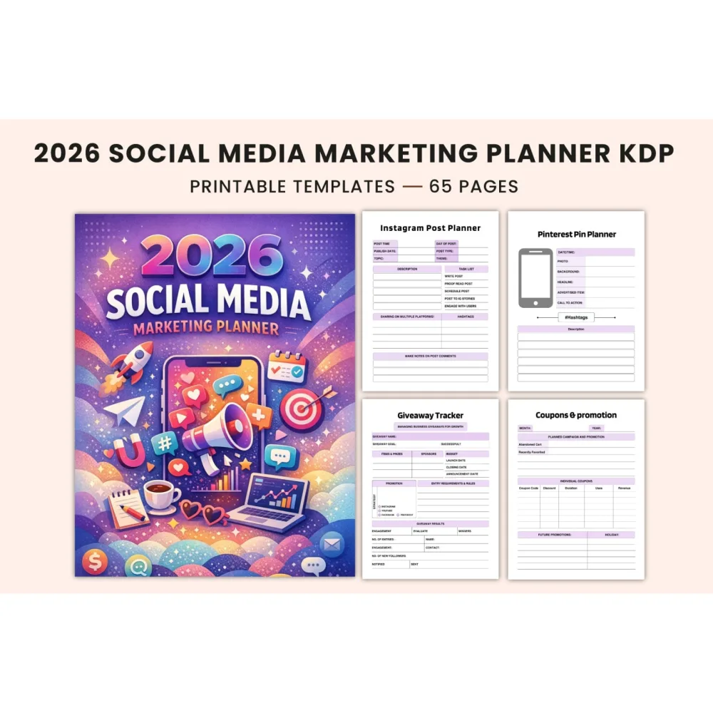Social Media Marketing Planner