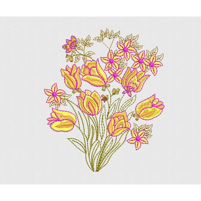 Flower Embroidery Design