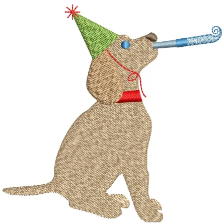 Dog Embroidery Design