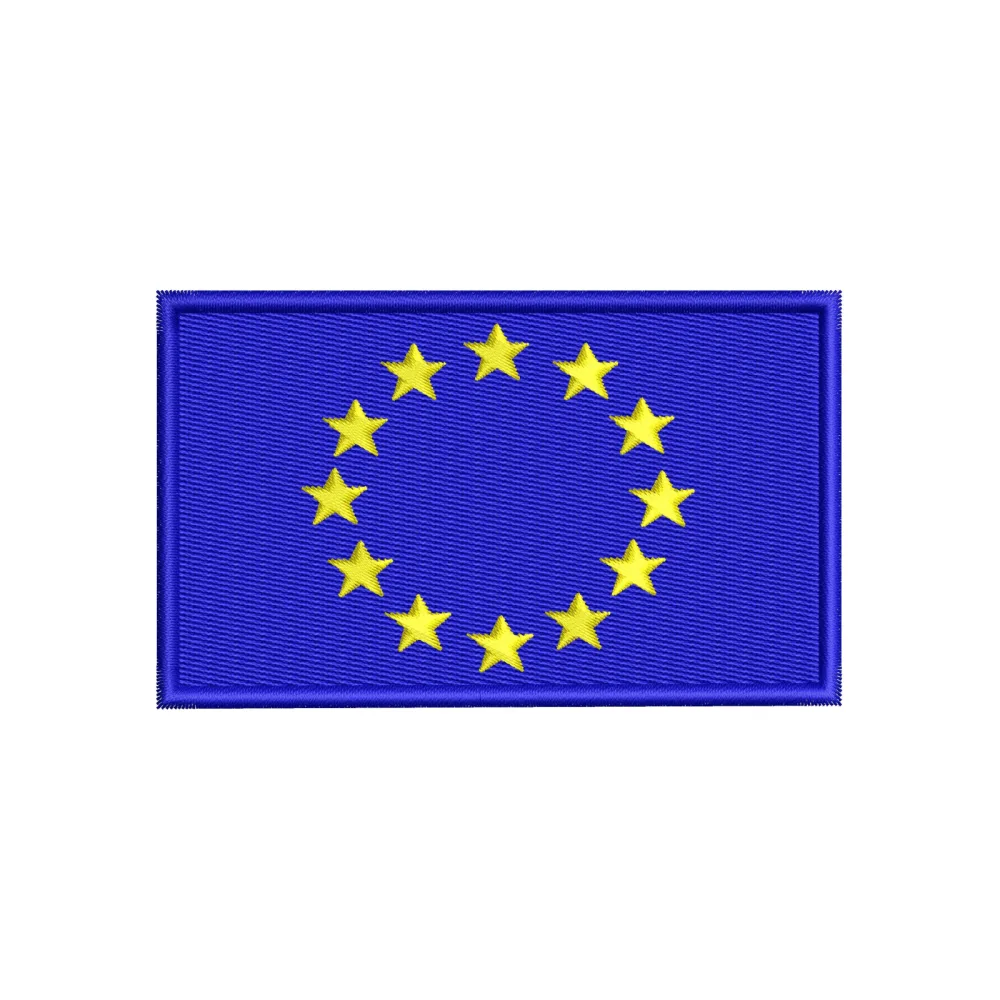 European Union Embroidery Design