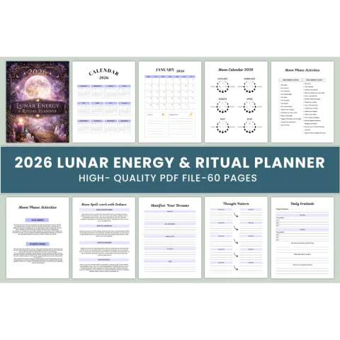 Lunar Energy Ritual Planner