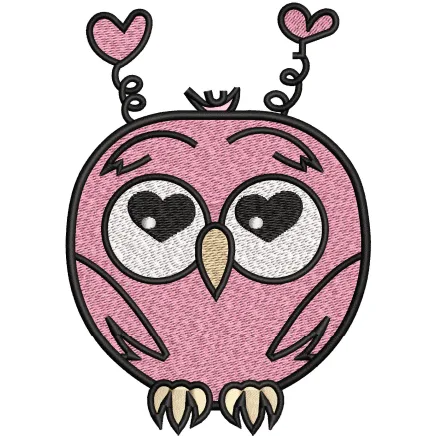 Owl Embroidery Design