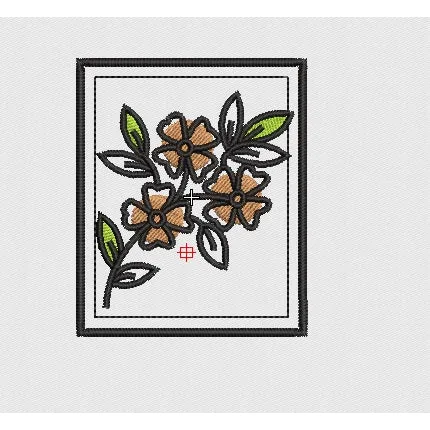 Paint Embroidery Design