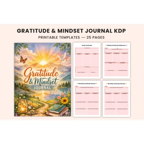 Gratitude Mindset Journal
