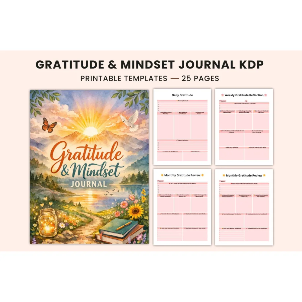 Gratitude Mindset Journal
