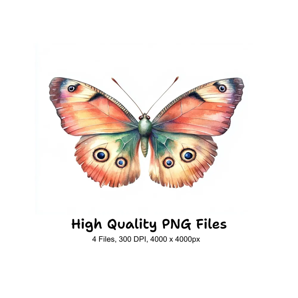 Butterfly Clipart Bundle
