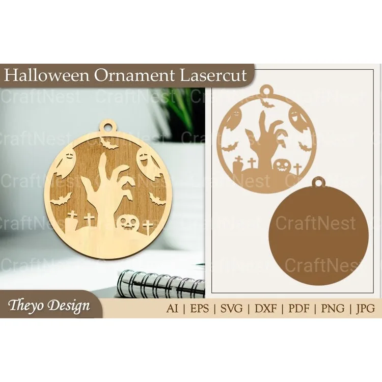 Ornament Halloween SVG Bundle
