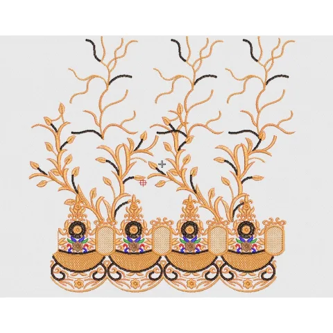 Flower Embroidery Design