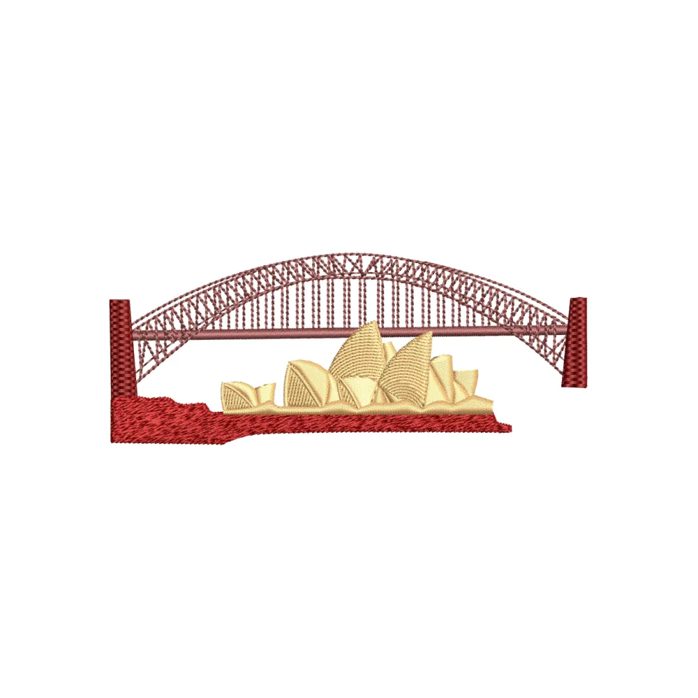 Sydney Embroidery Design